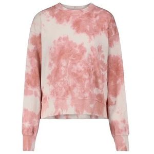 Comfy pink tie dye sweatshirt
